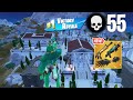 55 Elimination Solo vs Squads Wins (Fortnite Chapter 5 Season 2 Gameplay Ps4 Controller)