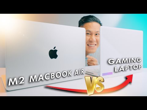 This Didn't Go As Expected... M2 Macbook Air vs. Gaming Laptop