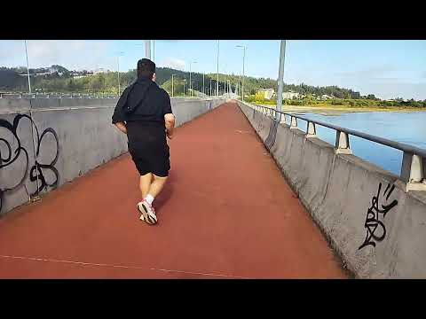 Cruzando el RÍO BÍO BÍO desde CONCEPCIÓN a SAN PEDRO DE LA PAZ (CHILE), Abril 5/2026.