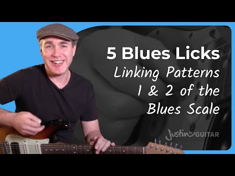 5 Blues Licks Linking Pentatonic Scale Patterns
