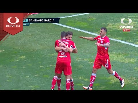 Santiago García's goal | Toluca 1 - 0 Puebla | Clausura 2019 - Matchday 2 | Televisa Deportes