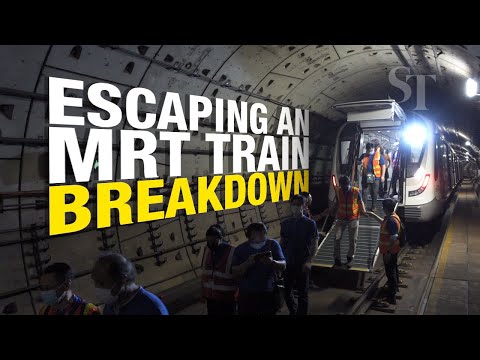 How to escape safely during a train breakdown emergency