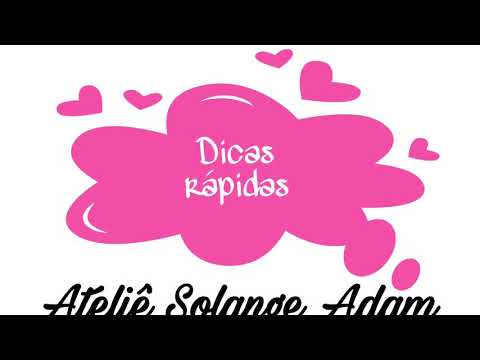 Dicas rápidas - Sapatinho de boneca