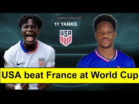 USA thrash France to get out of group l Under-20 World Cup