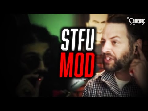 Raging Opponent yells at Moderator for asking a question