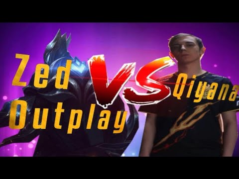How to OUTPLAY as ZED vs QIYANA - VS CAPS