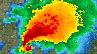 1999 Moore, OK Supercell Radar Loop