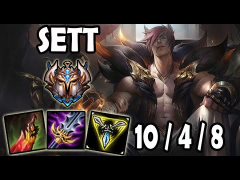 Sett vs Mordekaiser TOP Ranked Challenger NA