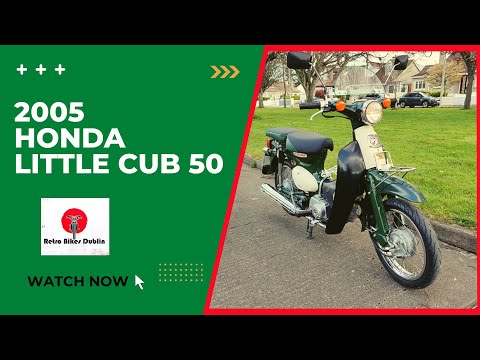 2005 Honda Little Cub 50 - Ride & Review