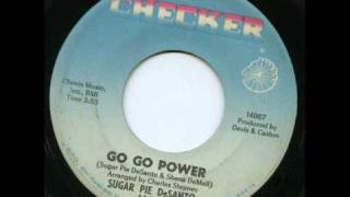 Sugar Pie De Santo - Go Go Power