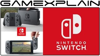 Nintendo Switch - Details on the Controller & HUGE List of 3rd Party Support