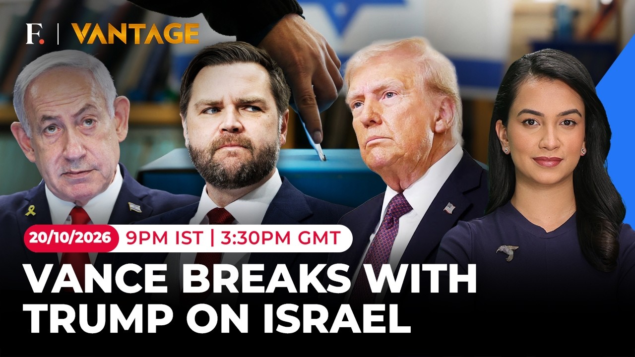 JD Vance Defies Trump, Refuses To Endorse Netanyahu Publicly | Vantage | 4K