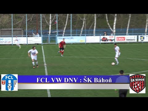 FCL VW DNV : ŠK Báhoň  2 : 2  III. liga BFZ 20. kolo 1819 HD