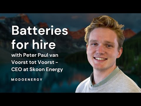 Batteries for hire - Transmission (Peter Paul van Voorst tot Voorst: Skoon Energy)