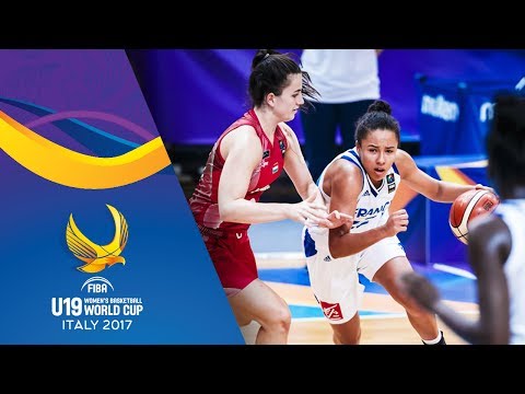 France v Hungary - Full Game - Round of 16 - FIBA U19 Women's Basketball World Cup 2017