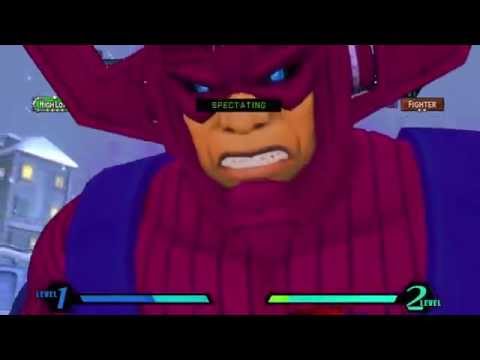 UMVC3 - Galactus Terrorising Online PSN