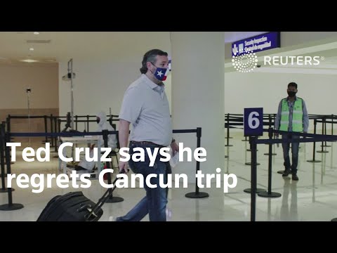 特德-克魯茲對有爭議的坎昆之行表示遺憾 (Ted Cruz expresses regret for controversial Cancun trip)