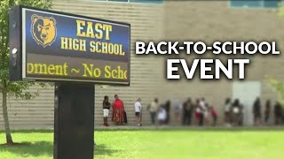 Youngstown City Schools holds back-to-school event