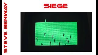 Siege on Commodore PET / CBM 8032. Gameplay & Commentary