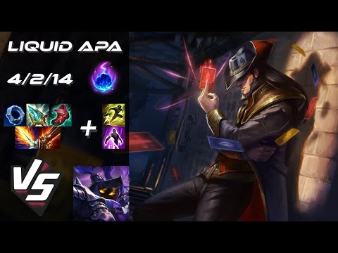 Team Liquid APA MID Twisted Fate vs Veigar - NA Challenger Patch 25.S1.6