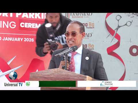 Garoonka Diyaaradaha Aadan Cadde oo laga daahfuray qeybta baakinka gawaarida.