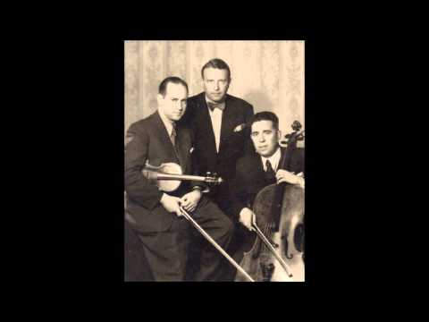 Schubert - Piano trio n°2 - Oistrakh / Knushevitsky / Oborin