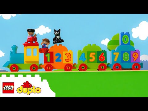 Number Train + More Nursery Rhymes | 1 HOUR OF LEGO DUPLO | Kids Songs | Cartoon for Kids