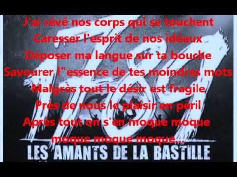 1789 Les amants de la Bastille- Ca ira mon amour- paroles