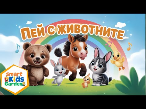 Пей с животните!🐴🐥 – Весела компилация с детски песни