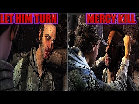 Let Abel Turn Into A Walker vs Mercy Kill - The Walking Dead The Final Season Episode 3