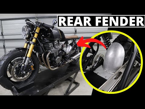 ★ Made a REAR FENDER From SCRATCH!!!  Step-by-Step