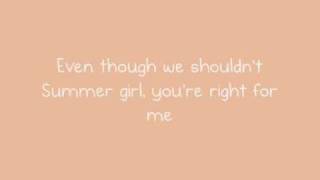 Stereos- Summer Girl lyrics