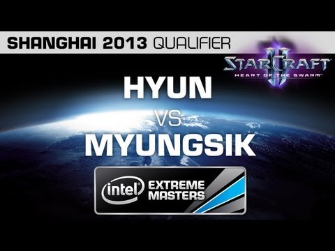 MyuNgSiK vs. HyuN - IEM Qualifier Shanghai Korea - StarCraft 2
