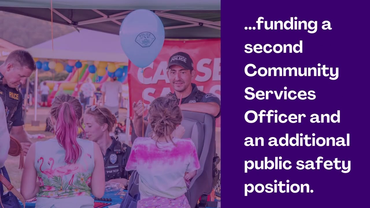 City of Monroe, WA Proposition 1: Levy Lid Lift for Community Services (2024) - Parks Maintenance