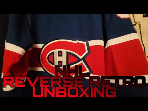 Montreal Canadiens Reverse Retro jersey UNBOXING with BluesfanReacts