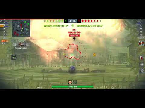 WoT Blitz, 3,2k damage, 3 kills, Obj.704