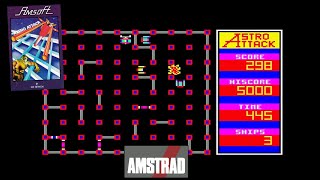 Amstrad CPC Games - Astro Attack