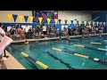 100 breaststroke (lane 2)