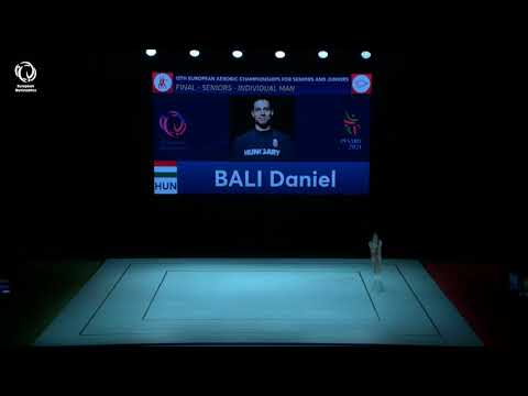 Daniel BALI (HUN) - 2021 Aerobics European Champion, Individual Men