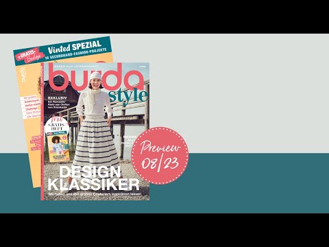 Einblick in die burda style #08/23