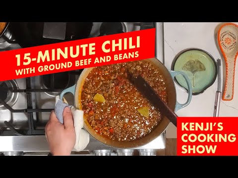 Easy Ground Beef Chili