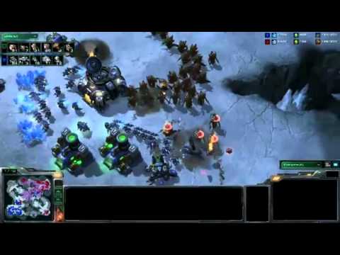 StarCraft II - Heart of the Swarm - Battle Report 2 - Terran vs Zerg