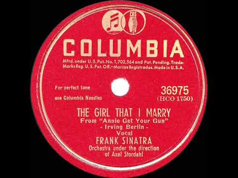 1946 HITS ARCHIVE: The Girl That I Marry - Frank Sinatra