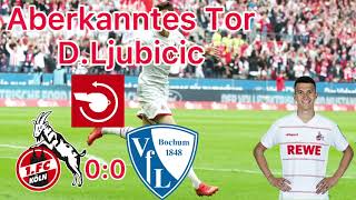 1.FC Köln - VfL Bochum Abseitstor Ljubicic | FC Radio Highlights