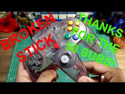 Repair Attempt: Nintendo 64 Controller with a Broken Joystick