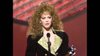 Reba McEntire Wins Top Female Vocalist - ACM Awards 1991