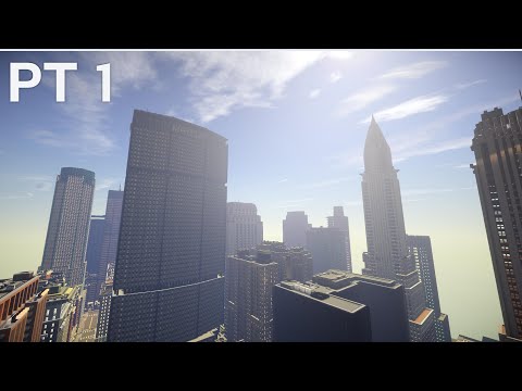 NSA Ghost - New York Minecraft Map Exploration (with Download link) | pt 1 HD