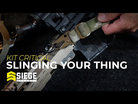 Kit Critical: Setting up a SLING for Airsoft