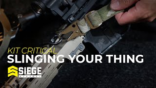 Kit Critical: Setting up a SLING for Airsoft