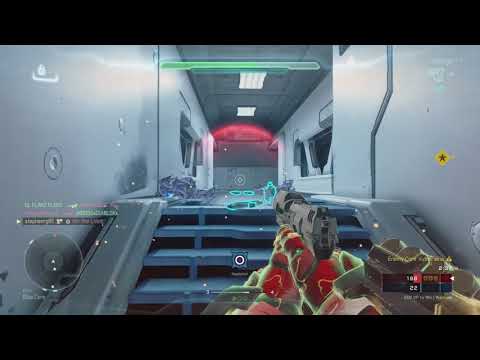 Halo 5 - 12v12 Warzone on March on Stormbreak Dominated vs Gold Pack